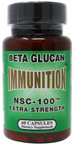 Nutritional Supply Corp Immunition NSC 100 Beta Glucan Extra Strength - 10 mg - 60 Capsules