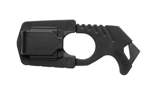 Gerber Gear Seatbelt Strap Cutter Escape Tool with Lanyard Hole and Glass Breaker, Made in USA, Black, 5 x 2.5 x 1 inches Pocket Size