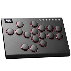 JZW-Shop Haute42 All Metal Arcade Stick M16, All-Button Arcade Controller for Switch, PC, PS4, PS3, Steam Deck, Arcade Fight Stick Joystick with Turb