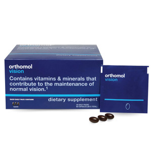 Orthomol Vision, 30-Day Supply, Comprehensive Eye Health Supplement with Micronutrients to Support Vision & Eye Wellness
