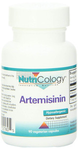 Nutricology Artemisinin Supplement - GI Tract Support, Pure Qinghaosu from Artemisia annua, Thujone-Free, Vegetarian Capsules - 90 Count