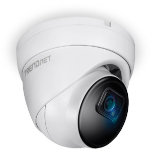 TRENDnet Indoor Outdoor 5MP H.265 PoE IR Fixed Turret Network Camera, IP66 Rated Housing, IR Night Vision up to 30m (98 ft.), Security Surveillance C