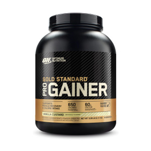 Optimum Nutrition Gold Standard Pro Gainer, Weight Gainer Protein Powder, Vanilla Custard, 5.09 Pounds (Packaging May Vary)