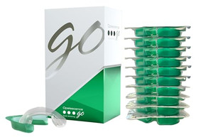 Opalescence Go 10% - Prefilled Teeth Whitening Trays Kit (10 Treatments) - 10% Hydrogen Peroxide - Mint Made by Ultradent Products. Go Teeth Whitenin