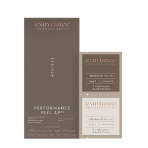 EXUVIANCE Performance Peel AP25 At-Home Chemical Peel with Glycolic, Mandelic and Polyhydroxy Acids, 13 ct.