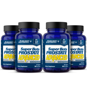 SUPER BETA PROSTATE Advanced  Promote Sleep, Support Bladder Emptying. Prostate Support Supplement for Men's Health with Beta Sitosterol, not Saw Pa