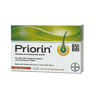 PRIORIN Hair Growth Formula 120 Capsule - Help Weak & Thinning Hair Original German Brand