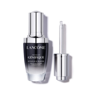 Lancôme Advanced Génifique Radiance Boosting Anti-Aging Face Serum - Visibly Hydrates & Plumps Skin - with Bifidus Prebiotic, Hyaluronic Acid & Vitam