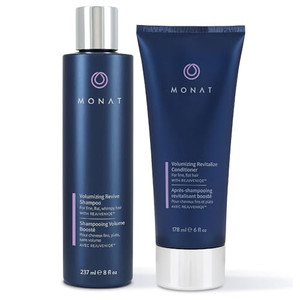 MONAT Volumizing Shampoo & Conditioner Set Infused with REJUVENIQE  Lightweight Care for Fine, Flat Hair  Enhances Volume, Adds Softness and Shine