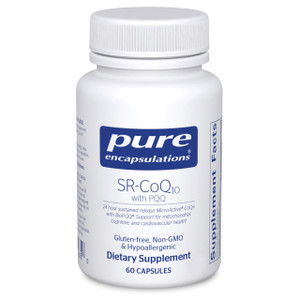 Pure Encapsulations SR-CoQ10 with PQQ - Heart Health Support* - Sustained Release Technology - Antioxidants Supplement - Gluten Free, Vegetarian & No