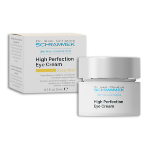 High Perfection Eye Cream (0.5 fl oz) - Eye Care Product - Reduces Lines & Shadows Under the Eyes - Caffeine Eye Cream - Skin Care - Dr Schrammek