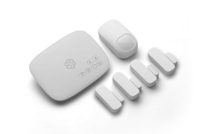 Ooma Smart Home Security with Motion and Door/Window sensors. No Contracts and Free self-Monitor Plan. Optional Professional Monitoring, keypad, Wate