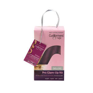 20 Spiral Heatless Hair Curlers by Curlformers - Spiral Curls Deluxe Glam Up Kit For Extra Long Hair Up To 22" - 20 No Heat Curlers & 1 Styling Hook