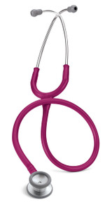 3M Littmann Classic II Pediatric Stethoscope, 2122, Stainless Steel Chestpiece, 28" Raspberry Tube