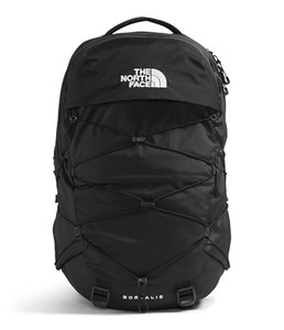 The North Face Borealis Commuter Laptop Backpack - Water Repellent, 16" Laptop Sleeve, Large Main Compartment, TNF Black/TNF Black-NPF, One Size
