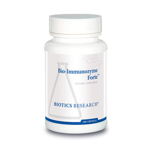 BIOTICS RESEARCH Bio Immunozyme Forte Multivitamin, Echinacea, Cayenne Pepper, Lactobacillus acidophilus, Botanicals, Probiotics, Amino Acids, Organs