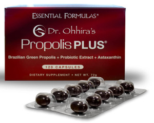 Dr. Ohhira's Propolis Plus with Brazilian Green Propolis, 120 Capsules