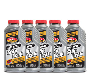 Bar's Leaks 1334-5PK One Seal Stop Leak - 11 oz, (Pack of 5)