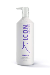 I.C.O.N. Drench Moisturizing Shampoo, Salon-Quality Hair Care, 33.8-Ounce Bottle