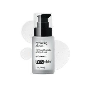 PCA SKIN Hydrating Serum, Sensitive Skin Face Moisturizer, Gently Nourishes and Hydrates Sensitive Skin, 1 fl oz Pump
