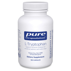 Pure Encapsulations L-Tryptophan | Amino Acid Supplement for Relaxation, Serotonin Support, PMS, and Sleep* | 180 Capsules