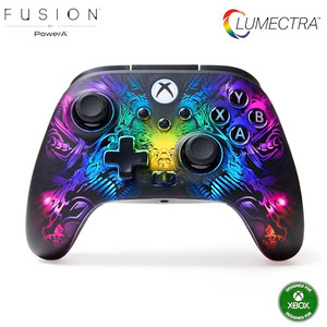PowerA FUSION Pro Wireless Controller for Xbox Series X|S with Lumectra, RGB lighting, hidden design, adjustable height thumbsticks, Hall Effect modu