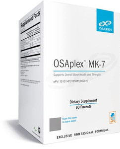 XYMOGEN OSAplex MK-7 - Supports Overall Bone Health and Bone Strength - Microcrystalline Hydroxyapatite MCHC Supplement - Calcium with Vitamin D3, Vi