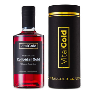 Colloidal Gold 120 PPM - 500ml - Ultra Strength Gold Supplement