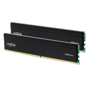 Crucial Pro 32GB DDR4 RAM Kit (2x16GB), High-Performance 3200MHz (or 3000MHz or 2666MHz) Desktop Memory UDIMM 288-Pin, Compatible with Intel and AMD