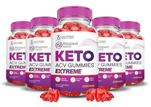 Justified Laboratories (5Pack Ripped Results Keto ACV Gummies Extreme 2000MG Ripped Results Keto Gummies Apple Cider Vinegar Formulated with Pomegran