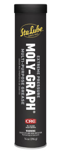 Sta-Lube CRC SL3330 Moly-Graph Extreme Pressure Multi-Purpose Lithium Grease - 14 Oz.