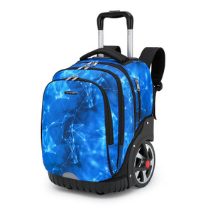 WMKJDS Rolling Backpack, 55L (14.5gal) Backpack with Wheels for Business, Waterproof Backpacks with Dual Handles and Silent Large Wheels, Carry on Ba