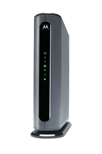 Motorola MG7700 Modem WiFi Router Combo with Power Boost | Approved by Comcast Xfinity, Cox and Spectrum | for Cable Plans Up to 800 Mbps | DOCSIS 3.