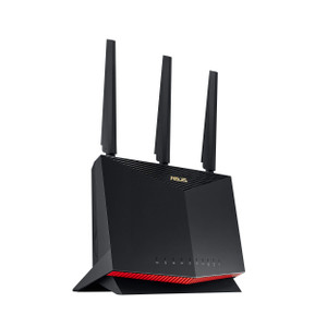 ASUS RT-AX86U Pro (AX5700) Dual Band WiFi 6 Extendable Gaming Router, 2.5G Port, Gaming Port, Mobile Game Mode, Port Forwarding, Subscription-Free Ne