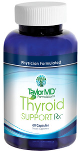 Thyroid Supplement Rx  Natural Blend of Iodine, Tyrosine, Schisandra, Coleus Forskohli, Ashwagandha and More  Best Mix of Thyroid Metabolism - Phys