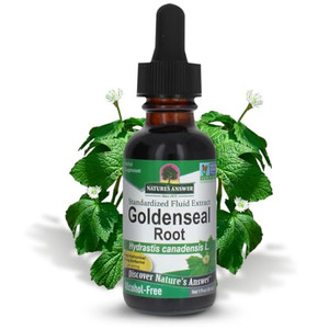 Nature's Answer Goldenseal Root | Herbal Supplement | Supports A Healthy Immune System | Gluten-Free & Alcohol-Free 1oz (2 Pack)