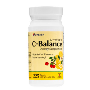 Umeken C-Balance Chewable Vitamin C Supplements, High Potency for Adults & Kids, with Citric Acid and Gamma-linolenic Acid, Vitamin C Chewables, 7.1