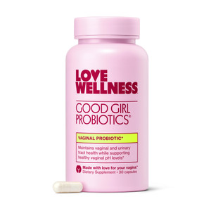 Love Wellness Good Girl Probiotics | Womens Vaginal Health & pH Balance Supplement | 9-Strain Probiotic for Urinary Tract, Yeast, Odor & Immune Supp
