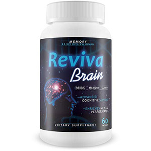 Reviva Brain Memory Rejuv - Advanced Cognitive Support - Enriches Mental Performance - Focus - Memory - Clarity - Nootropic Brain Pills - Mental Ener