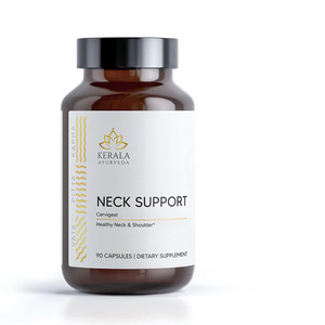 Kerala Ayurveda Neck Support Herbal Capsule - Supports Neck Health & Movements, Rejuvenates & Strengthens Bones, Cartilage, and Muscles, 90 Count