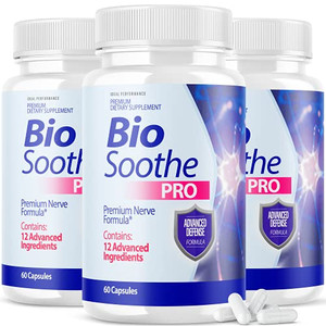 IDEAL PERFORMANCE (3 Pack) Biosoothe Pro Neuropathy Treatment Capsule for Nerve Pain Repair Pills Bio Soothe Premium Formula Supplement Alpha Fix Nee