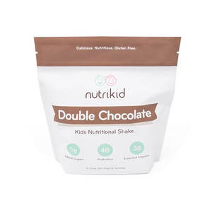 NutriKid Kids Healthy Protein Powder Shake- 36 Essential Vitamins, 10g Whey Protein, Weight Gain Drink Mix for Kids, Digestive Enzyme Probiotics, Sna