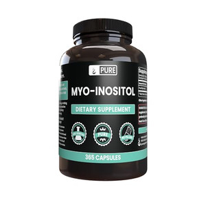 Pure Original Ingredients Myo-Inositol (365 Capsules) No Magnesium Or Rice Fillers, Always Pure, Lab Verified