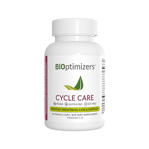 BIOptimizers - Cycle Support - Period Support Supplement for Women - Bloating and Cramping Menstrual Relief - 45 Capsules