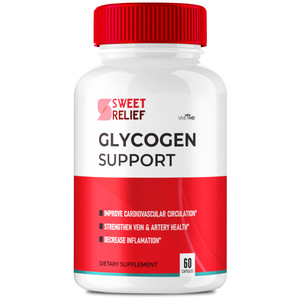 Sweet Relief Glycogen Support Capsules - Sweet Relief Blood Vessel Cleaner Supplement, Glycogen Support Sweet Relief Advanced Formula SweetRelief Cap