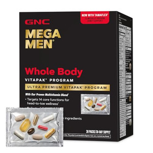 GNC Mega Men Vitapak Program | Whole Body | 30 Count