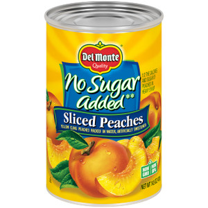 Del Monte Canned Sliced Peaches, 14.5 Ounce