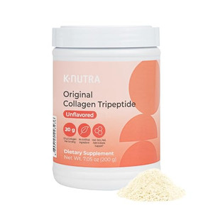K-Nutra Original Collagen Tripeptide | 420g (14.8oz) | 100% Pure Freshwater Collagen Powder | 200X Absorption GPH | Helps Support Skin, Hair & Nail H
