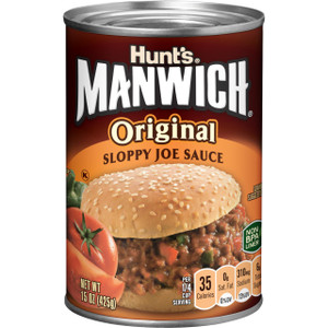 Manwich Original Sloppy Joe Sauce, Canned Sauce, 15 oz.