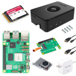 CanaKit Raspberry Pi 5 Desktop PC with SSD (Fully Assembled) (256 GB SSD)